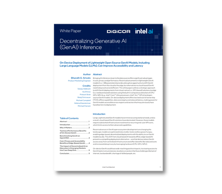 Decentralizing Generative AI Inference Whitepaper